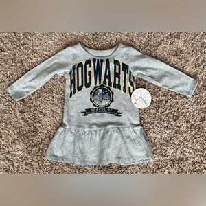Harry Potter Toddler Girls Drop Waist Dress with Long Sleeves Size: 18 Months